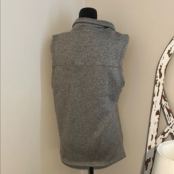 Simply Southern Gray Vest small B - Picture 3 of 7